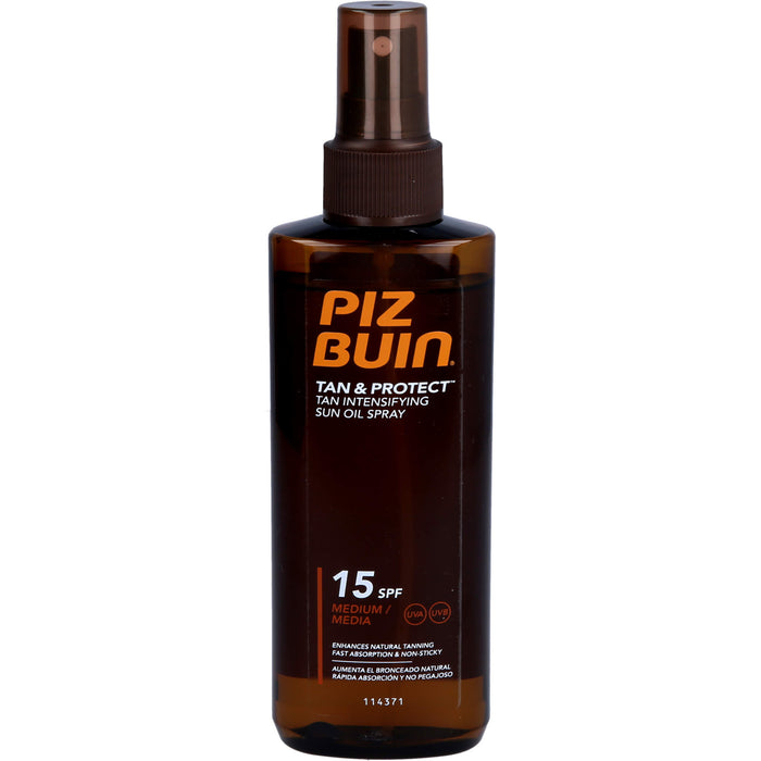 Piz Buin Tan & Protect Sun Oil Spray LSF 15, 150 ml SPR