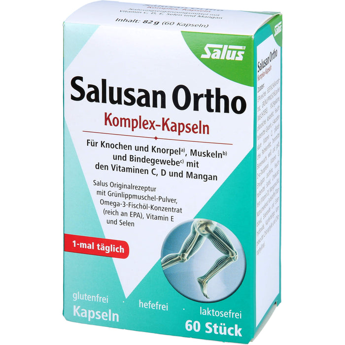 Salus Salusan Ortho Komplex-Kapseln für Knochen und Knorpel, Muskeln und Bindegewebe, 60 St. Kapseln