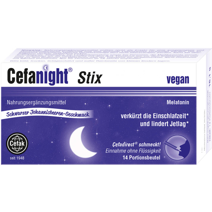 Cefanight Stix, 14 St GRA