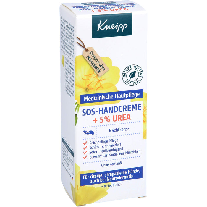 Kneipp SOS-HANDCREME + 5% UREA Nachtkerze, 50 ml CRE