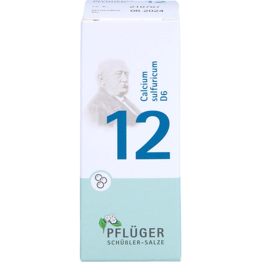 Biochemie Nr.12 Calcium sulfuricum D6 Pflüger Globuli, 15 g GLO