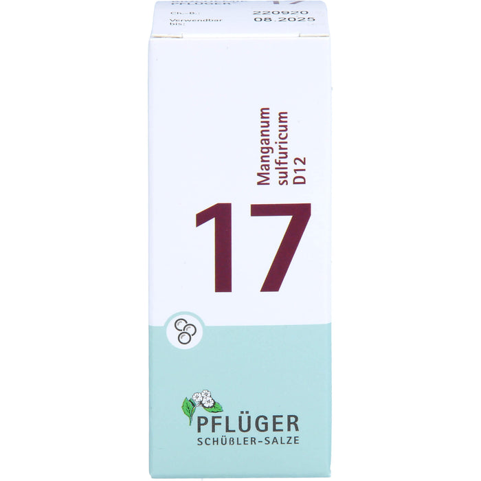 Biochemie Nr.17 Manganum sulfuricum D12 Pflüger Globuli, 15 g GLO