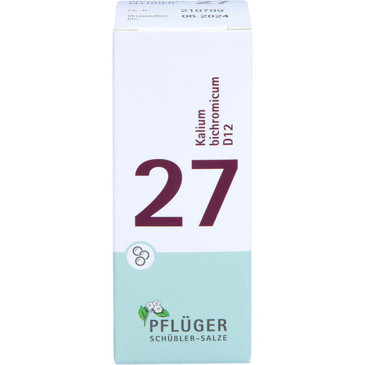 Pflüger Biochemie Nr.27 Kalium bichromicum D12 Globuli, 15 g Globuli