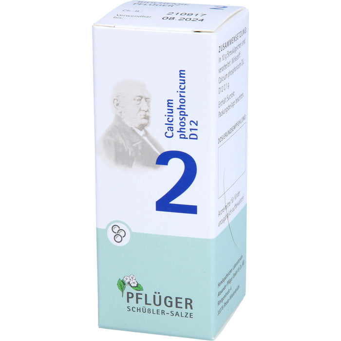 Biochemie Nr.2 Calcium phosphoricum D12 Pflüger Globuli, 15 g GLO