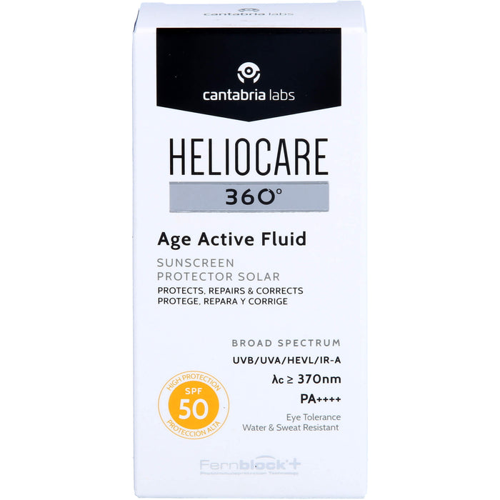 Heliocare 360 Grad Age Active Fluid SPF 50, 50 ml GEL