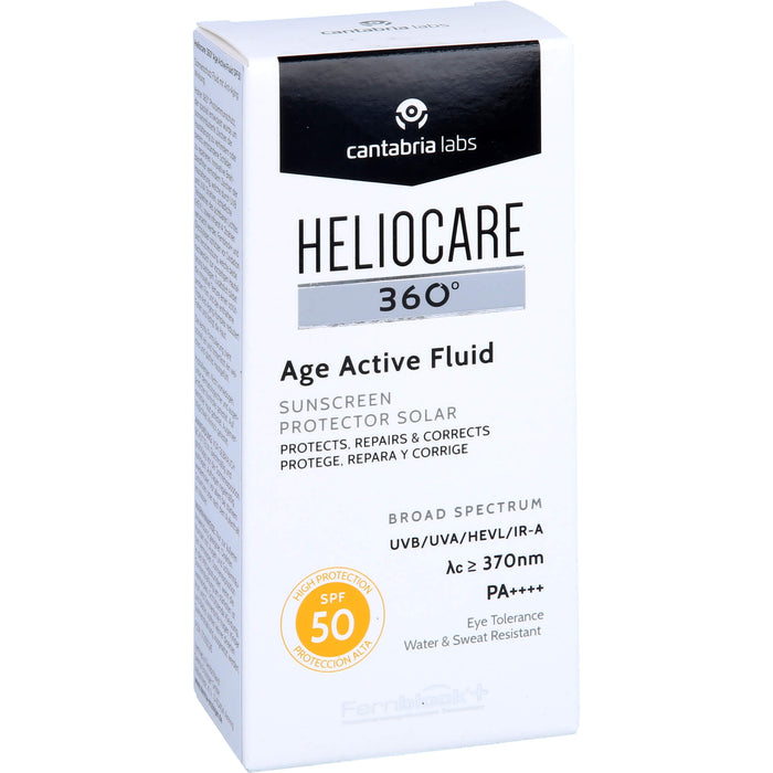 Heliocare 360 Grad Age Active Fluid SPF 50, 50 ml GEL