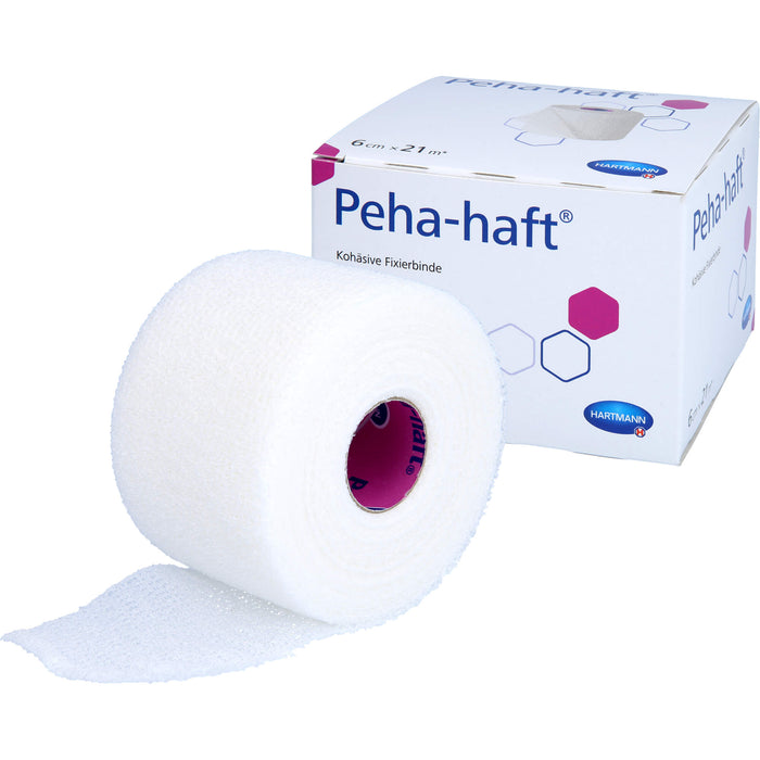 Peha-haft Fixierbinde latexfrei 6cm x 21m, 1 St BIN