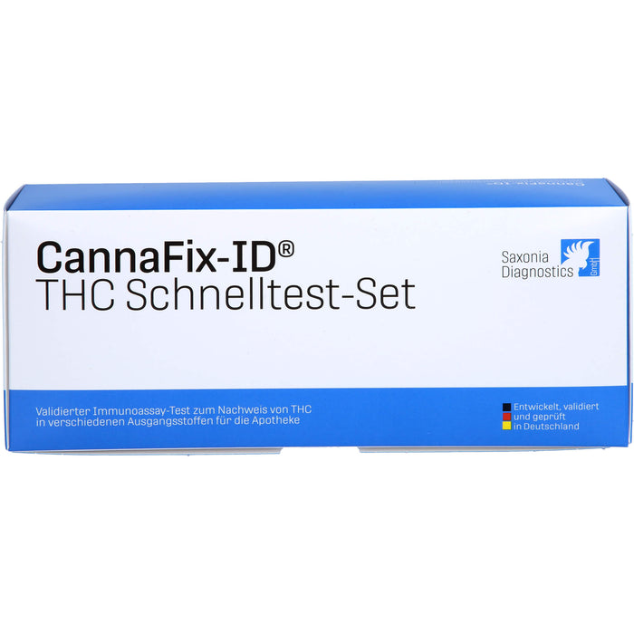 CannaFix-ID THC Schnelltest-Set zum Nachweis von THC in verschiedenen Ausgangsstoffen, 1 St. Test