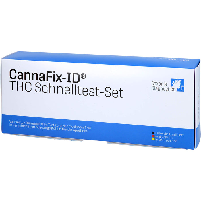 CannaFix-ID THC Schnelltest-Set zum Nachweis von THC in verschiedenen Ausgangsstoffen, 1 St. Test