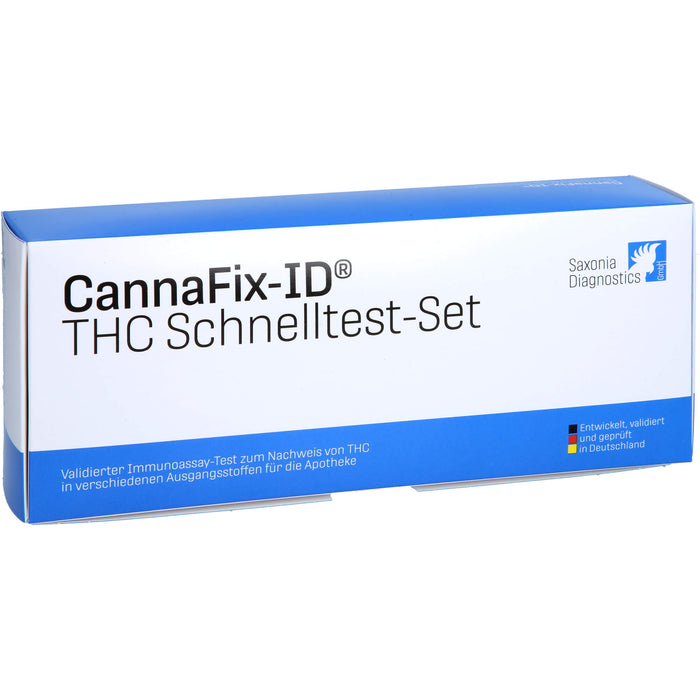 CannaFix-ID THC Schnelltest-Set zum Nachweis von THC in verschiedenen Ausgangsstoffen, 1 St. Test