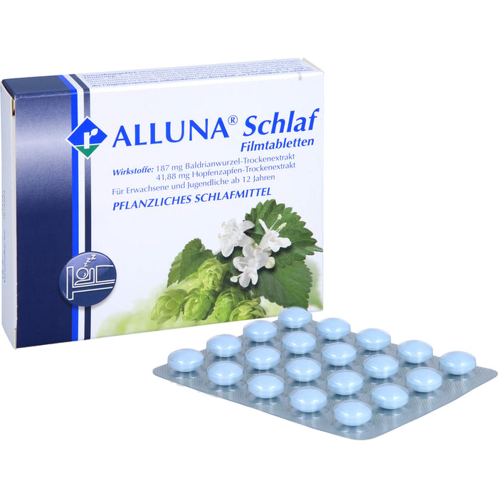 ALLUNA Schlaf Filmtabletten, 20 St. Tabletten