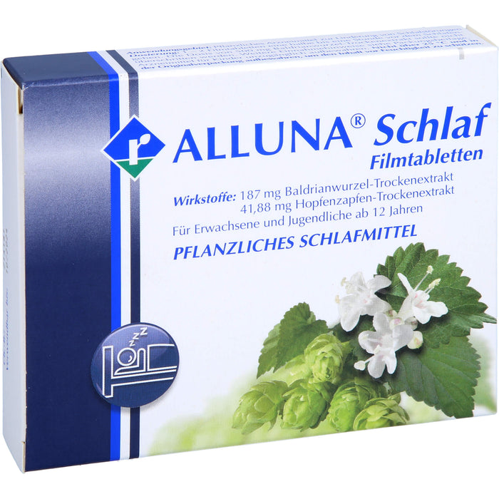 ALLUNA Schlaf Filmtabletten, 20 St. Tabletten