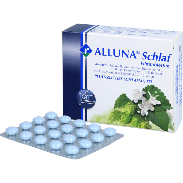 ALLUNA Schlaf Filmtabletten, 60 St. Tabletten