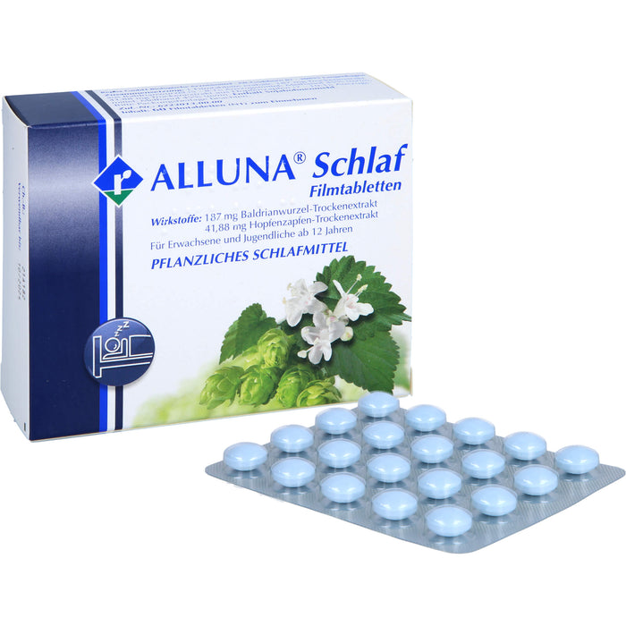 ALLUNA Schlaf Filmtabletten, 60 St. Tabletten