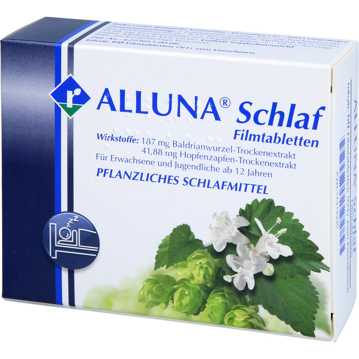 ALLUNA Schlaf Filmtabletten, 60 St. Tabletten