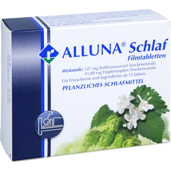 ALLUNA Schlaf Filmtabletten, 60 St. Tabletten