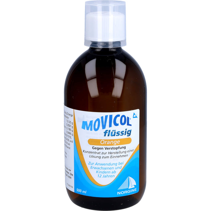 MOVICOL® flüssig Orange, Konzentrat zur Herstellung einer Lösung zum Einnehmen, 500 ml KON