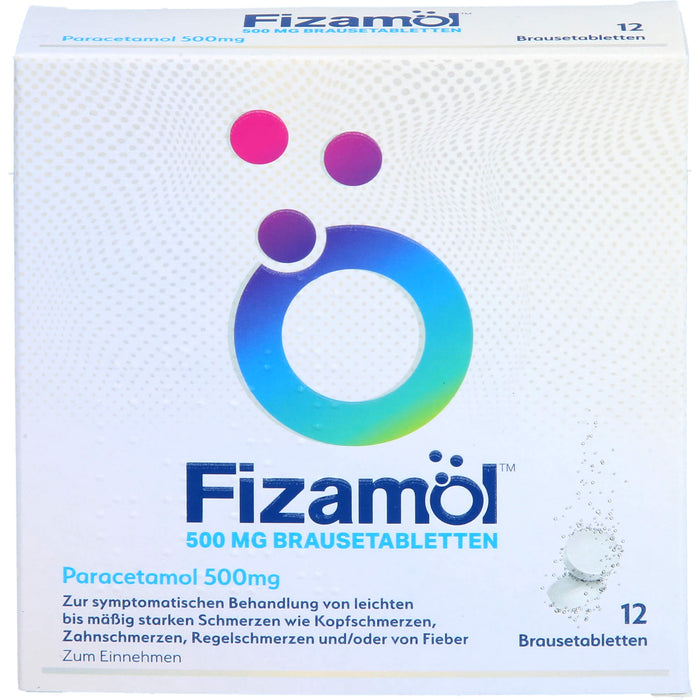 Fizamol 500 mg Brausetabletten, 12 St BTA