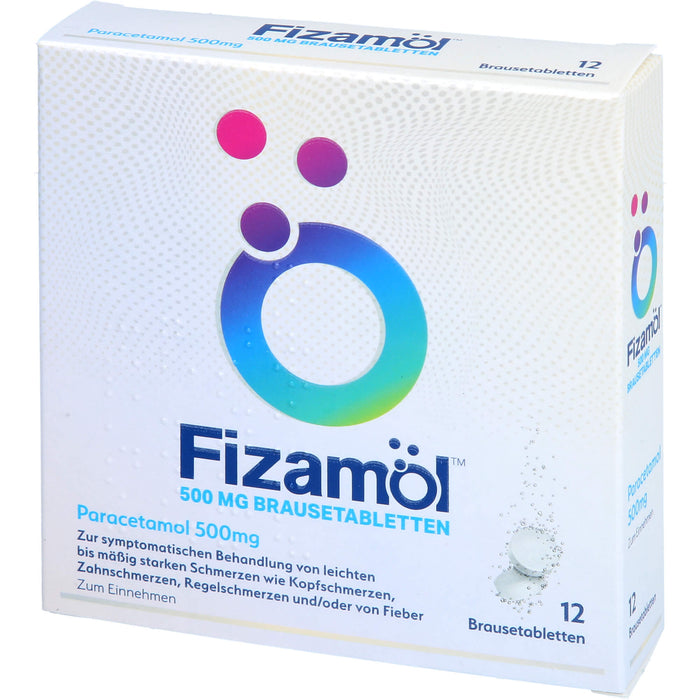 Fizamol 500 mg Brausetabletten, 12 St BTA