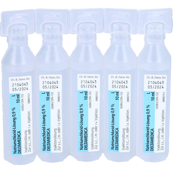 Deltamedica Natriumchlorid-Lösung 0,9 % Injektionslösung, 200 ml Lösung