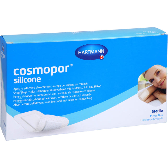 Cosmopor silicone 15x8cm P5, 5 St VER