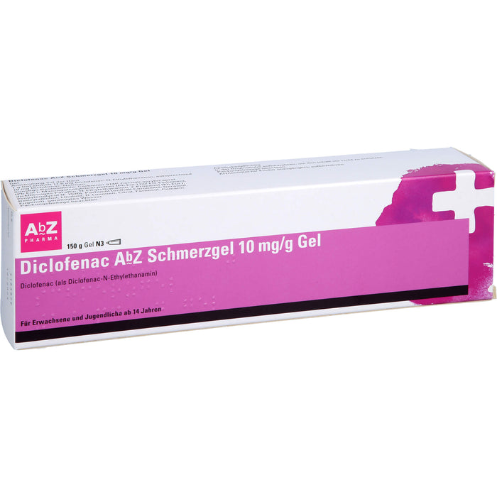 Diclofenac AbZ Schmerzgel 10 mg/g Gel, 150 g GEL