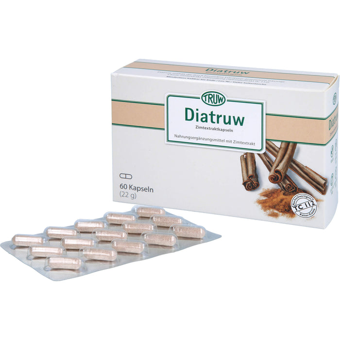 Diatruw Zimtextraktkapseln, 60 St. Kapseln