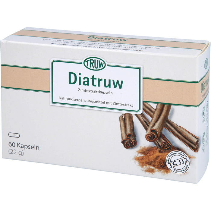 Diatruw Zimtextraktkapseln, 60 St. Kapseln