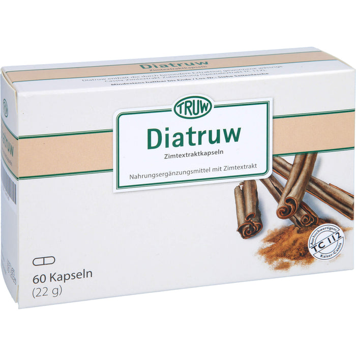 Diatruw Zimtextraktkapseln, 60 St. Kapseln