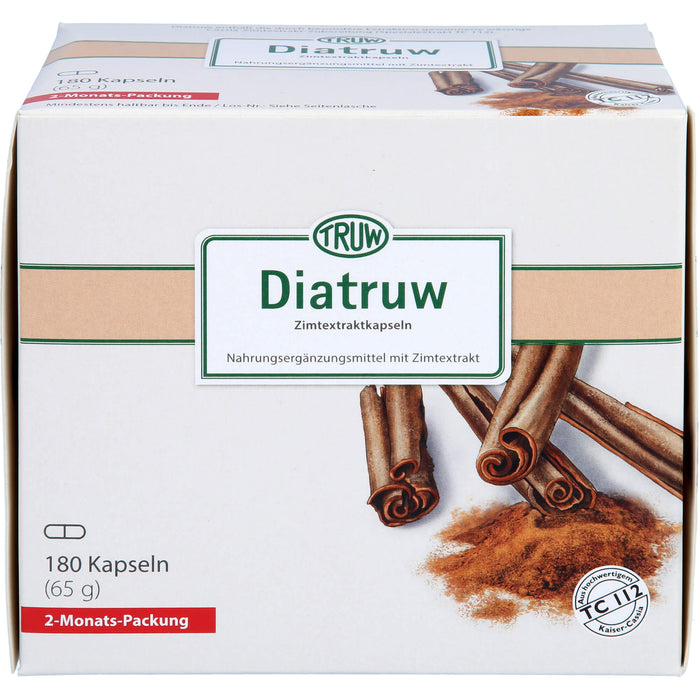Diatruw Zimtextraktkapseln, 180 St KAP