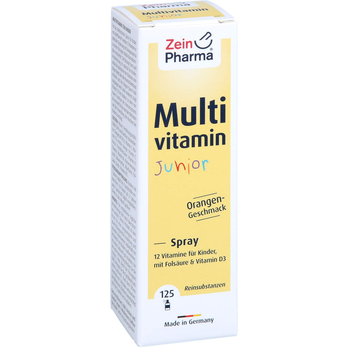 ZeinPharma Multivitamin Junior Spray mit Orangengeschmack, 25 ml Lösung