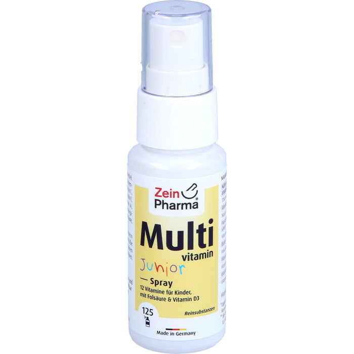 ZeinPharma Multivitamin Junior Spray mit Orangengeschmack, 25 ml Lösung
