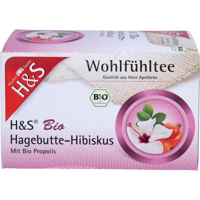 H&S Bio Hagebutte-Hibiskus, 20X3.0 g FBE