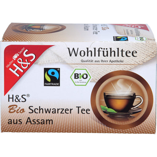 H&s Bio Schwarzer Tee, 20X1.80 g FBE