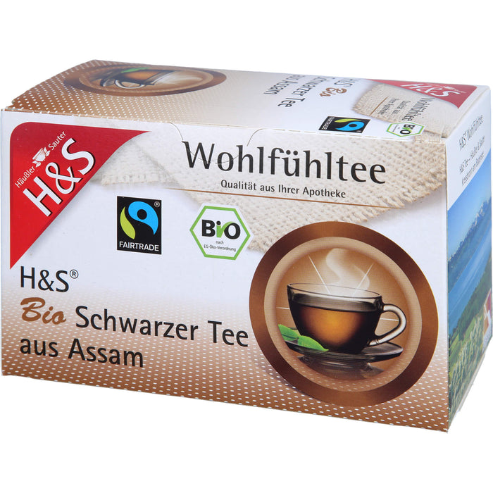 H&s Bio Schwarzer Tee, 20X1.80 g FBE