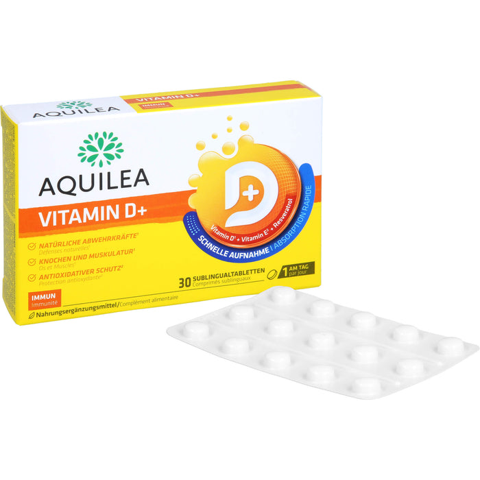 Aquilea Vitamin D+, 30 St TAB