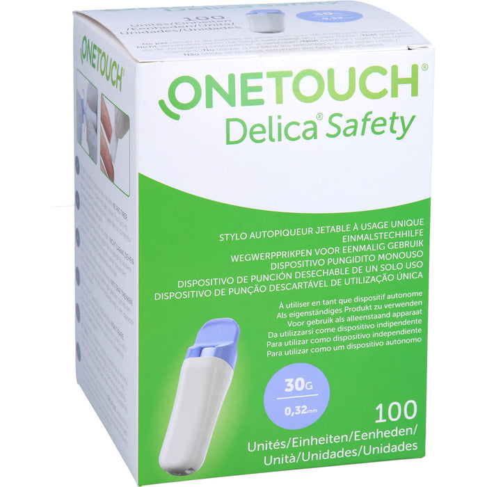 One Touch Delica Safety Einmalstechhilfe 30G, 100 St LAN