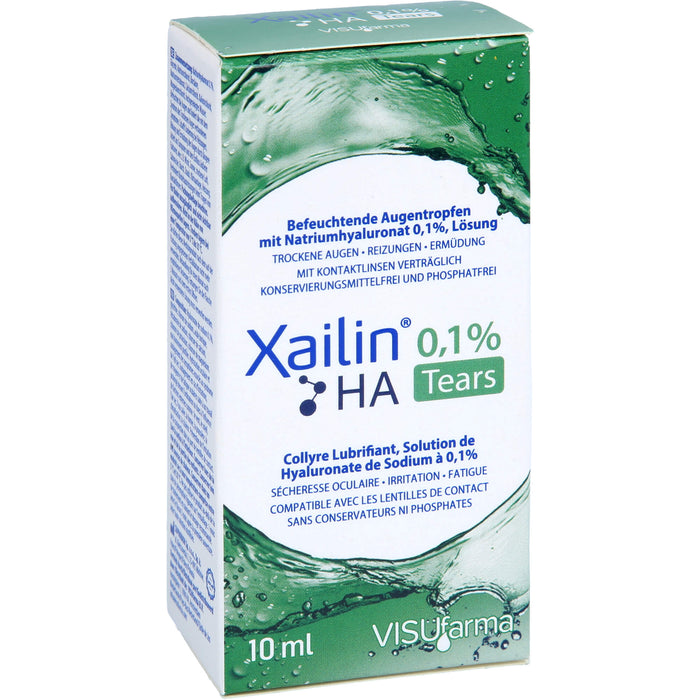 Xailin Tears 0,1% HA, 10 ml ATR