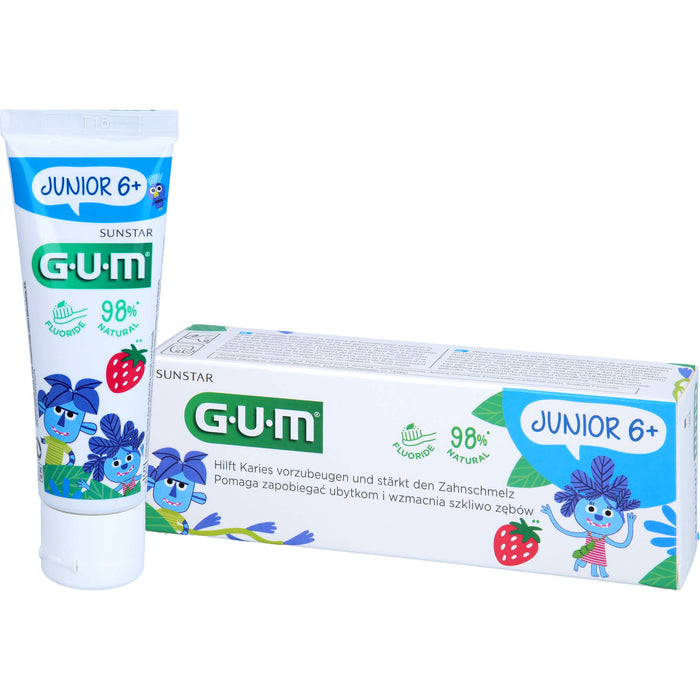 GUM JUNIOR Zahngel, 50 ml Zahncreme