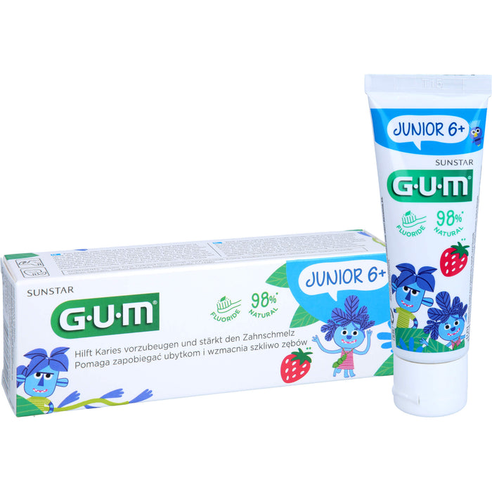 GUM JUNIOR Zahngel, 50 ml Zahncreme