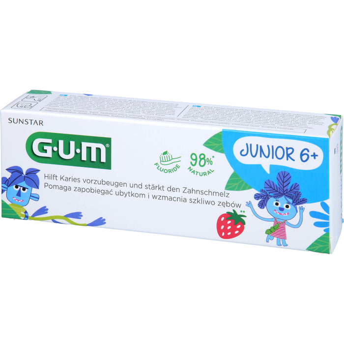 GUM JUNIOR Zahngel, 50 ml Zahncreme