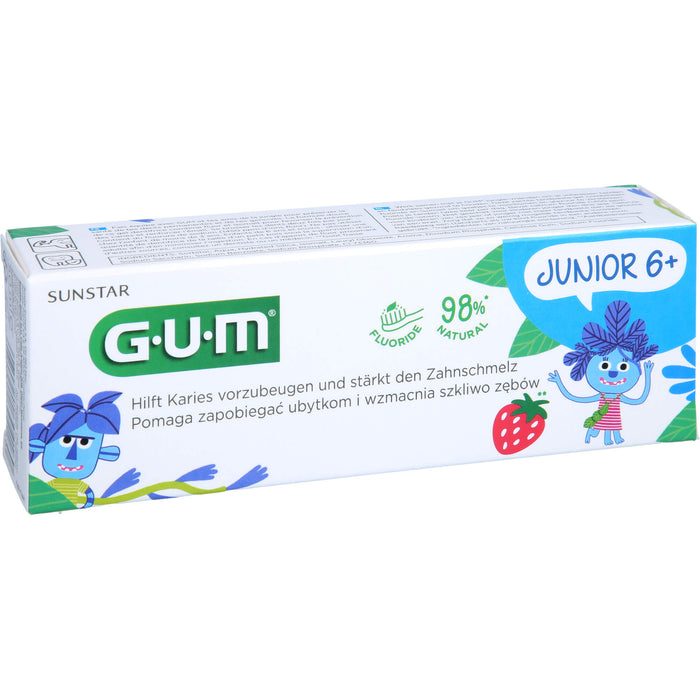 GUM JUNIOR Zahngel, 50 ml Zahncreme