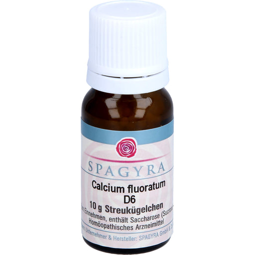 Calcium fluoratum D 6 Spagyra Globuli, 10 g GLO