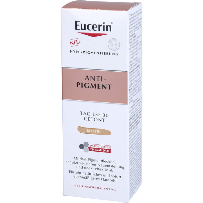 Eucerin Anti-Pigment Tag LSF30 getönt mittel, 50 ml XTC