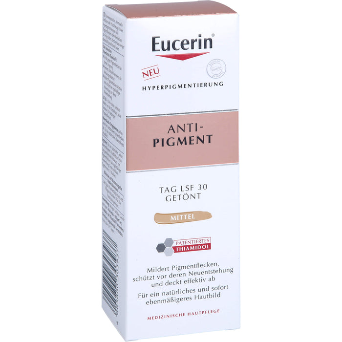 Eucerin Anti-Pigment Tag LSF30 getönt mittel, 50 ml XTC