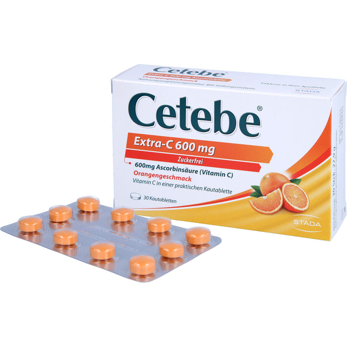 Cetebe Extra C 600mg, 30 St KTA