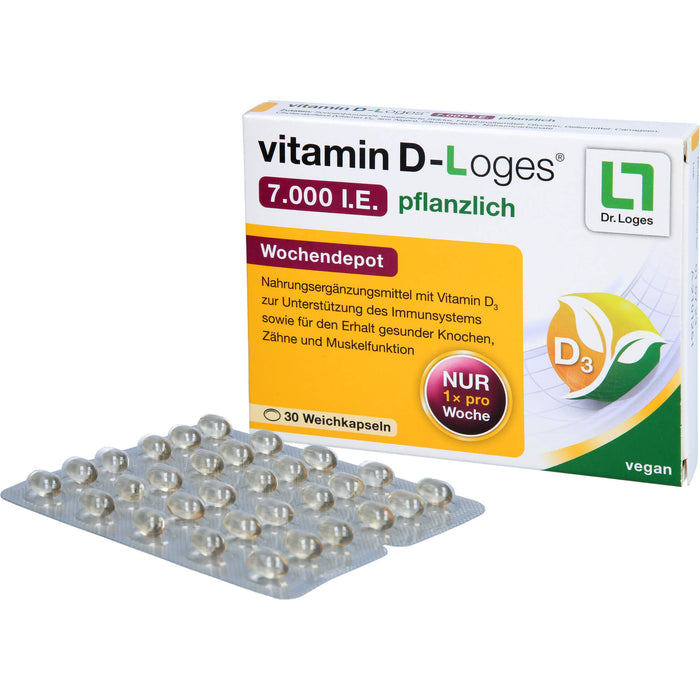 Vitamin D Loges 7000ie Pfl, 30 St WKA