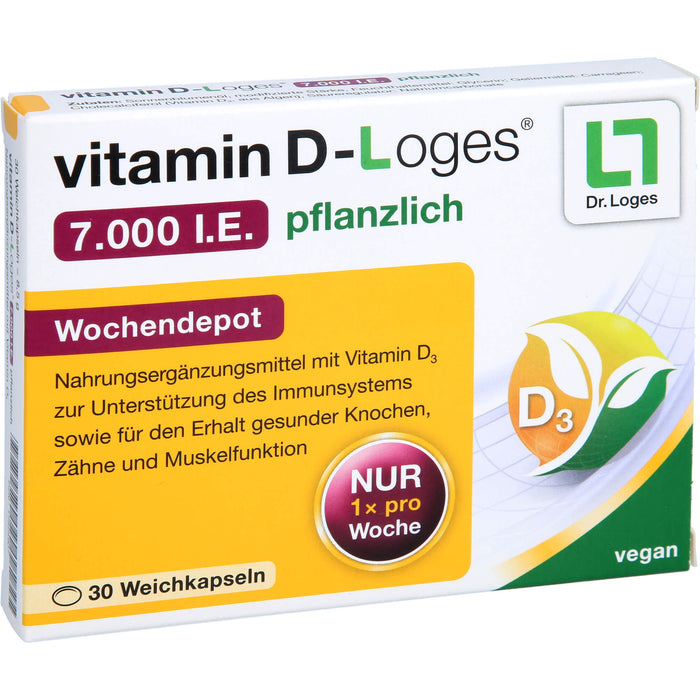 Vitamin D Loges 7000ie Pfl, 30 St WKA