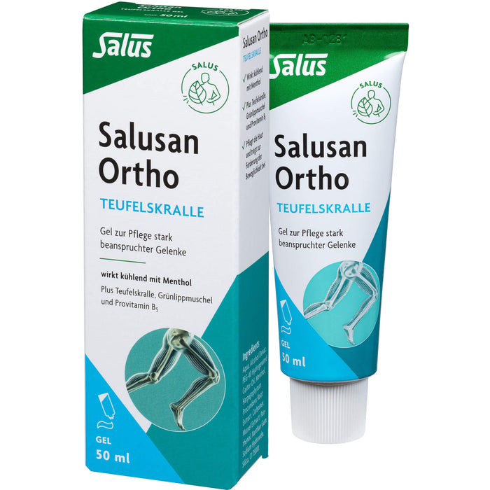 Salus Salusan Ortho Teufelskralle Gel zur Pflege stark beanspruchter Gelenke, 50 ml Gel