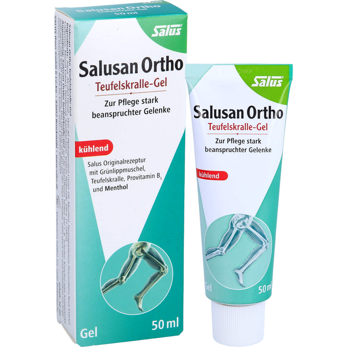 Salus Salusan Ortho Teufelskralle Gel zur Pflege stark beanspruchter Gelenke, 50 ml Gel